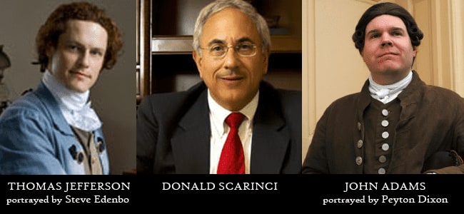 Donald Scarinci - John Adams - Thomas Jefferson